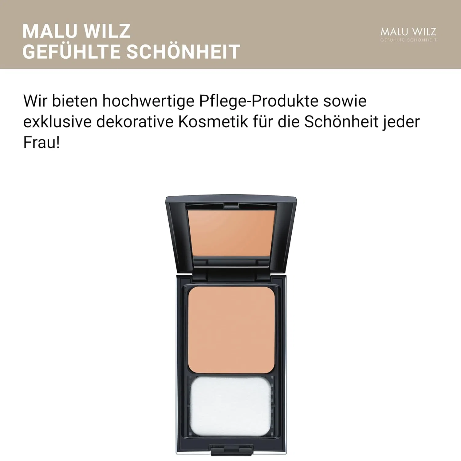 Тональная основа «Perfect Finish Foundation» от Malu Wilz Malu Wilz, Cashmere — фото 2