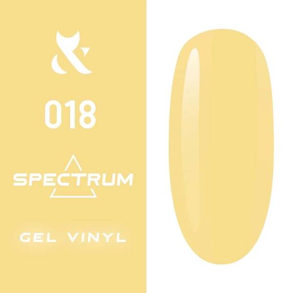 

FOX, Гибридный лак Spectrum 018, 7 мл