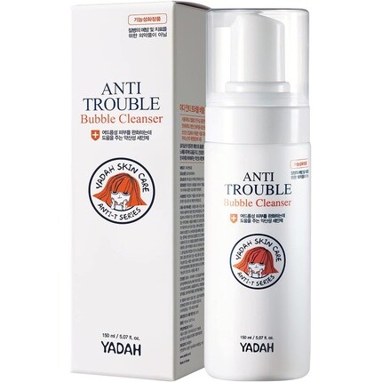 

Yadah [Yadah] Очищающее средство Anti Trouble Bubble Cleanser 150 мл от прыщей, угрей, черных точек