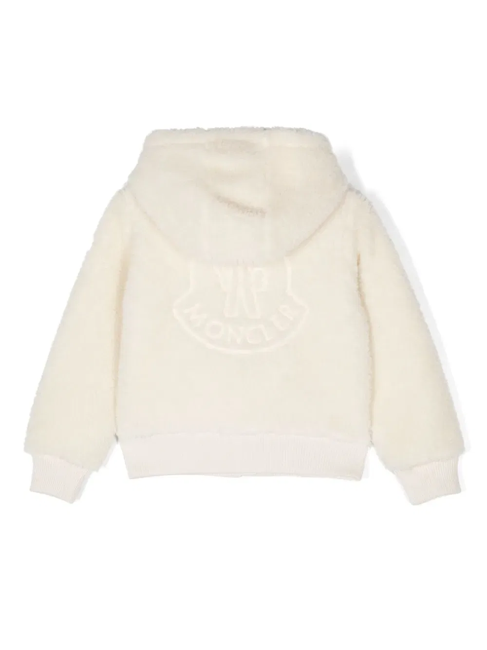Куртка-мешок на молнии Moncler Enfant, белый — фото 2