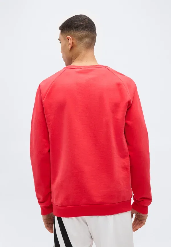 Толстовка Liverpool FC Crew Club Wear Adidas Originals, чистый рубин — фото 3