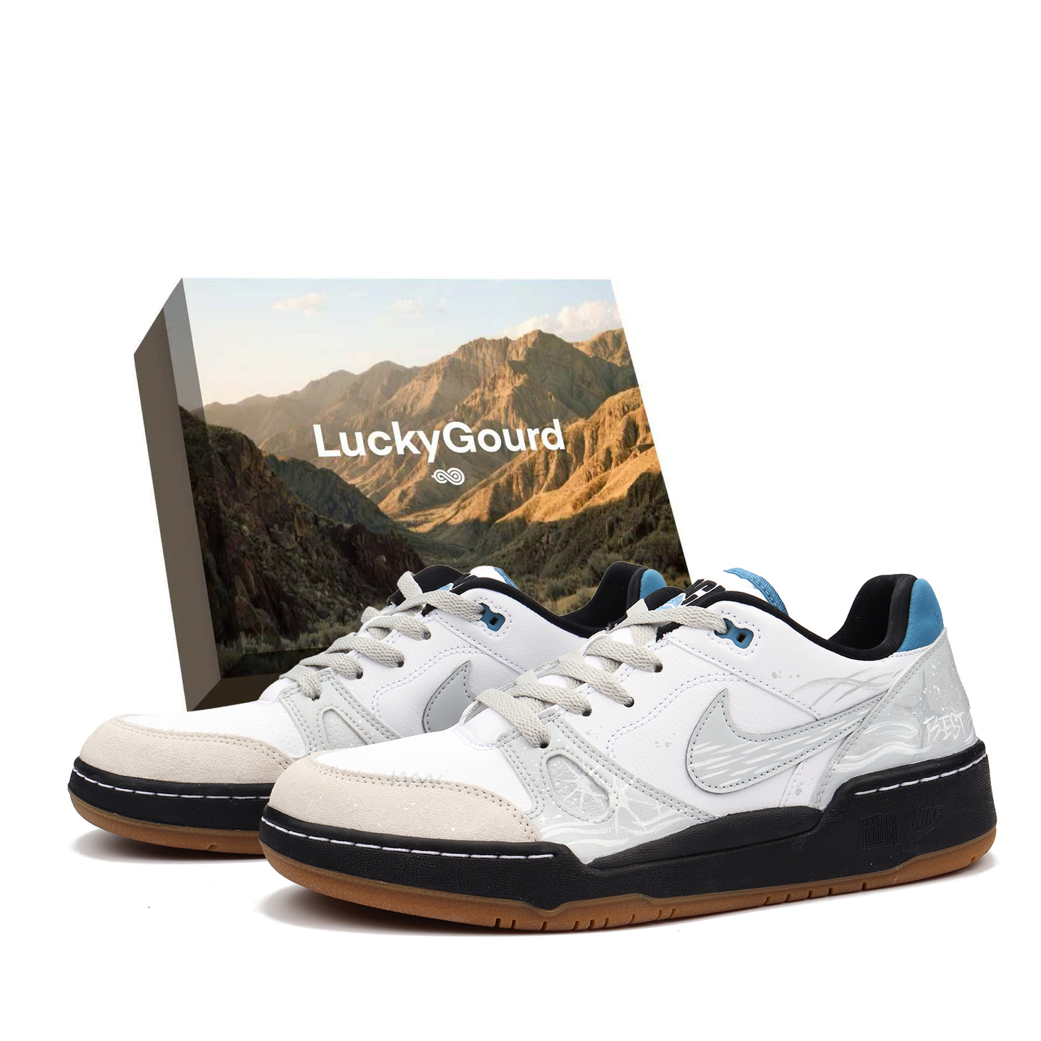 

Полная поддержка Star Track устойчивость к истиранию баланс низкие кроссовки для скейтбординга мужские Nike, серый/белый