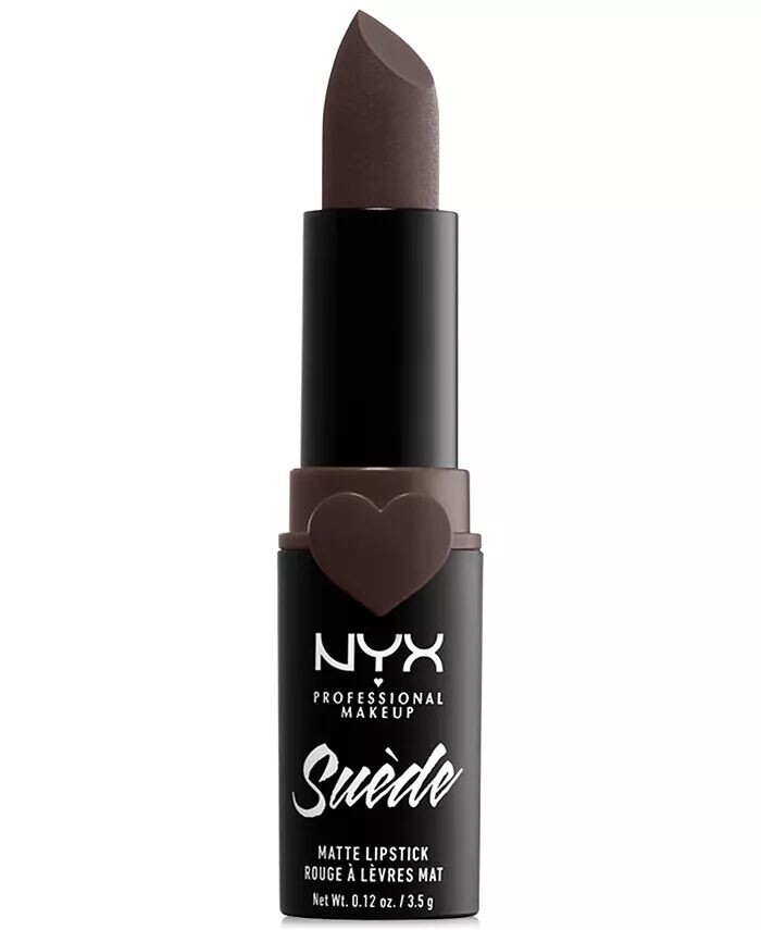 

Замшевая матовая помада Nyx Professional Makeup, цвет Moonwalk (grey beige)