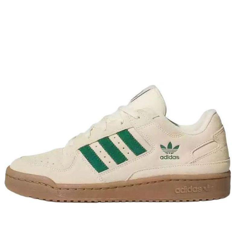 

Кроссовки adidas Forum Low CL 'Warm Vanilla Dark Green Ivory', желто-коричневый