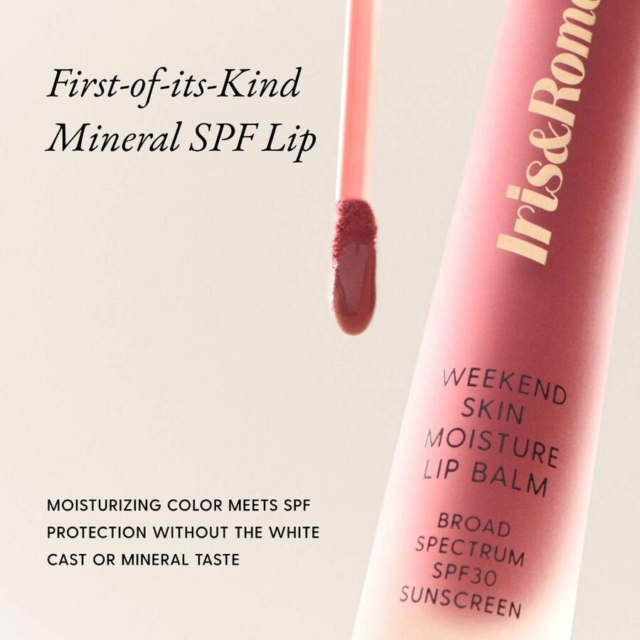 Увлажняющий бальзам для губ Weekend Skin SPF 30 Iris&Romeo, 0.22 oz/6.5 g, Carob — фото 3