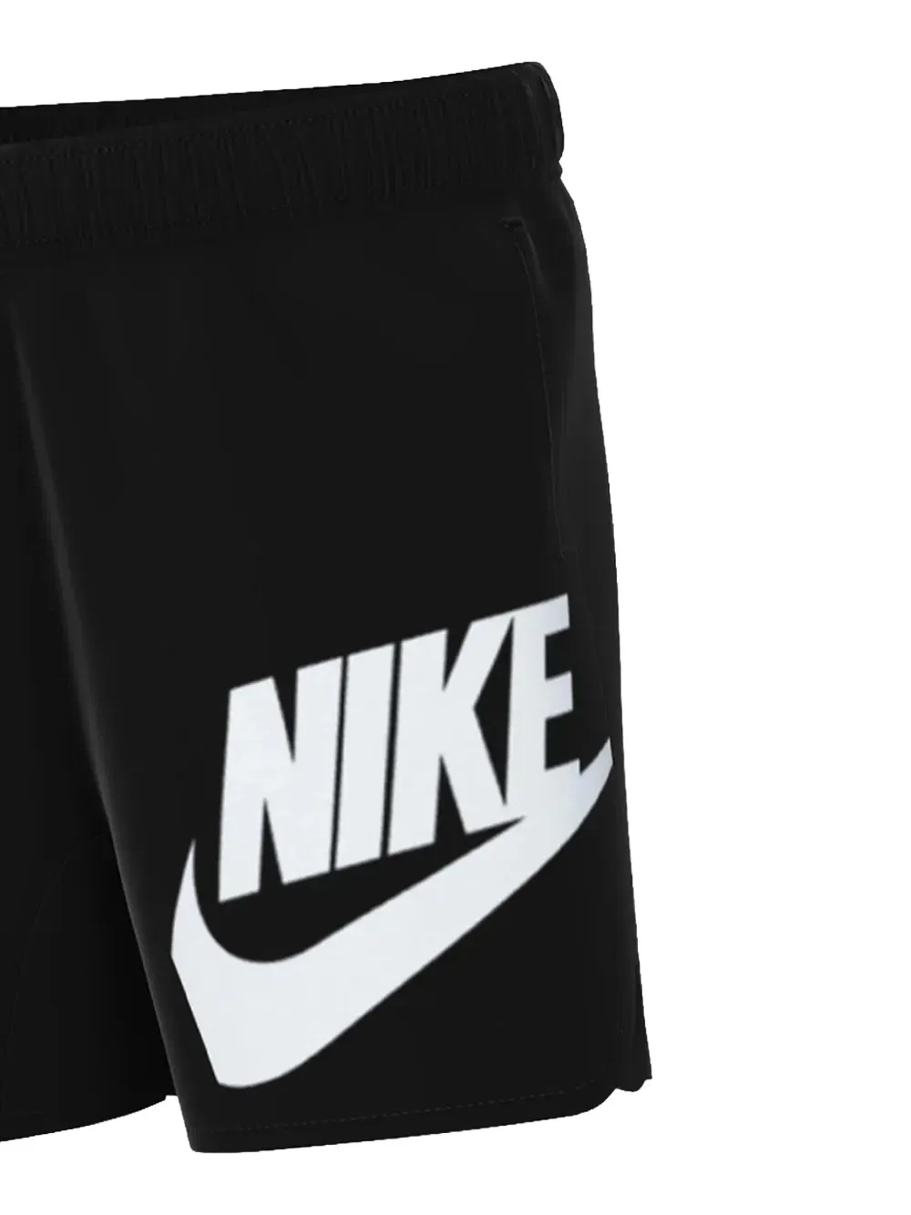 Спортивные шорты из тканого материала с логотипом Nike Kids, черный — фото 2