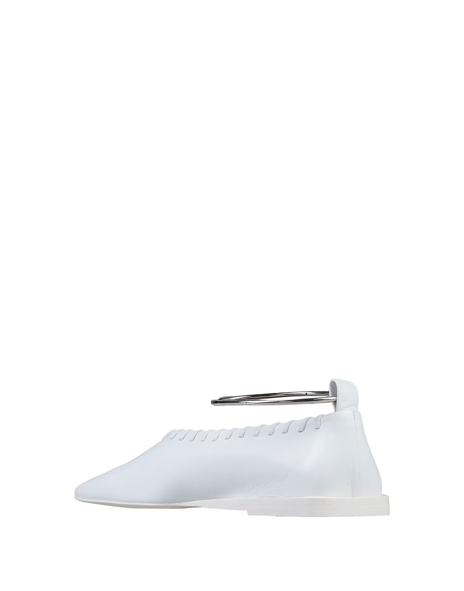 Балетки Jil Sander, белый — фото 3