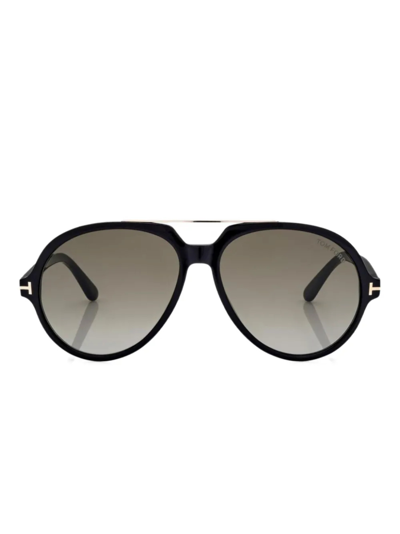 

Солнцезащитные очки-пилоты TOM FORD Aalto, черный