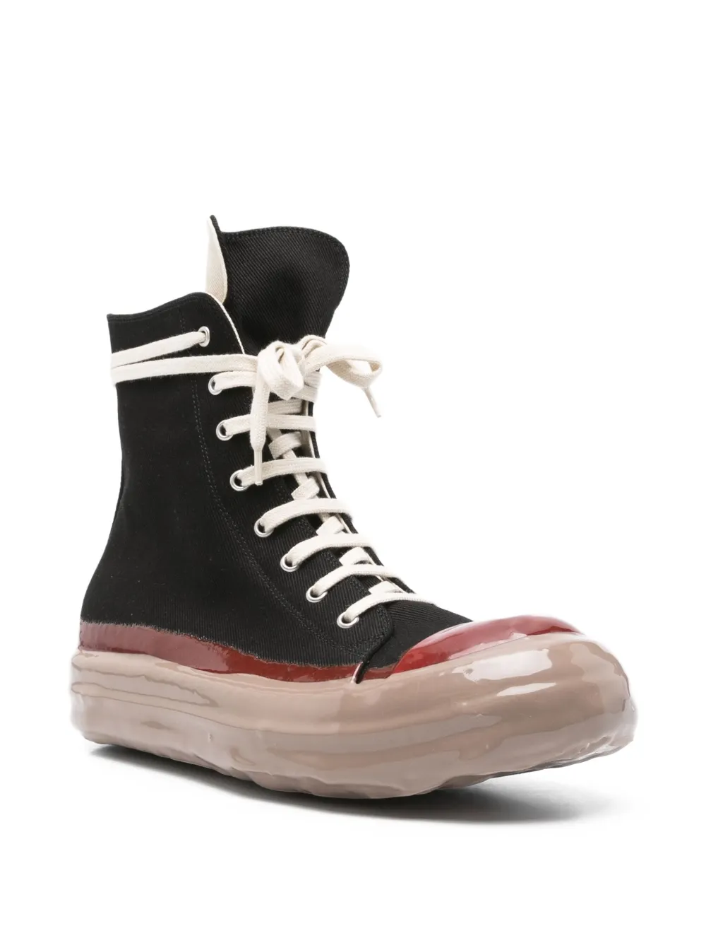 Высокие кроссовки на шнуровке Rick Owens DRKSHDW, черный — фото 2