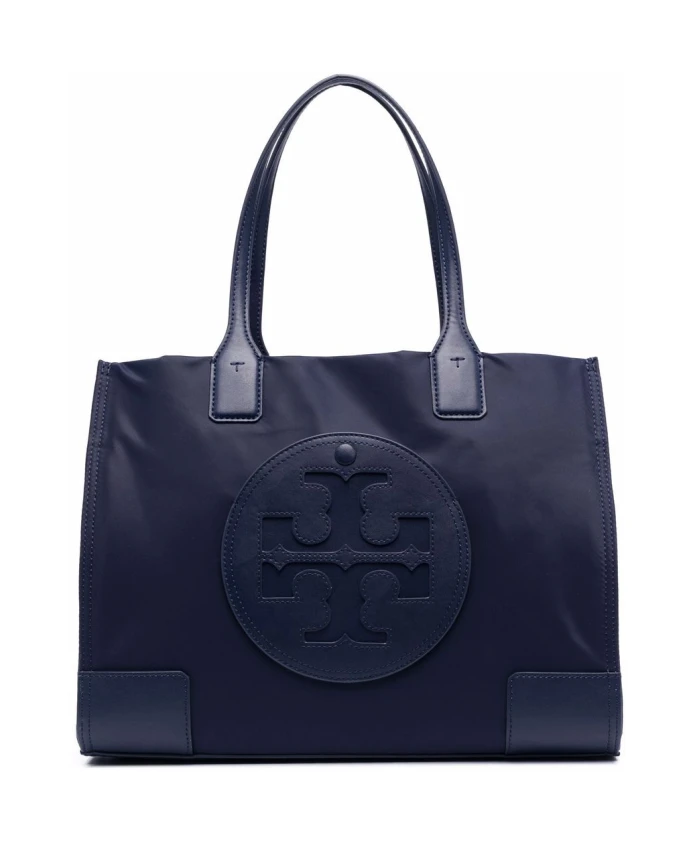 

Сумка с нашивкой логотипом Tory Burch, синий