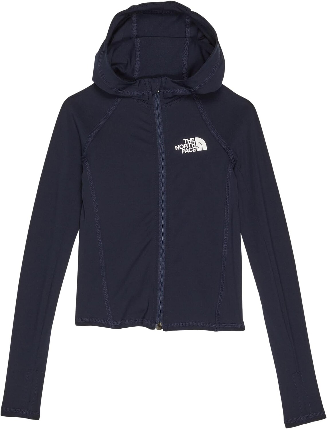 

Худи The North Face Amphibious Full Zip Sun Hoodie, цвет TNF Navy