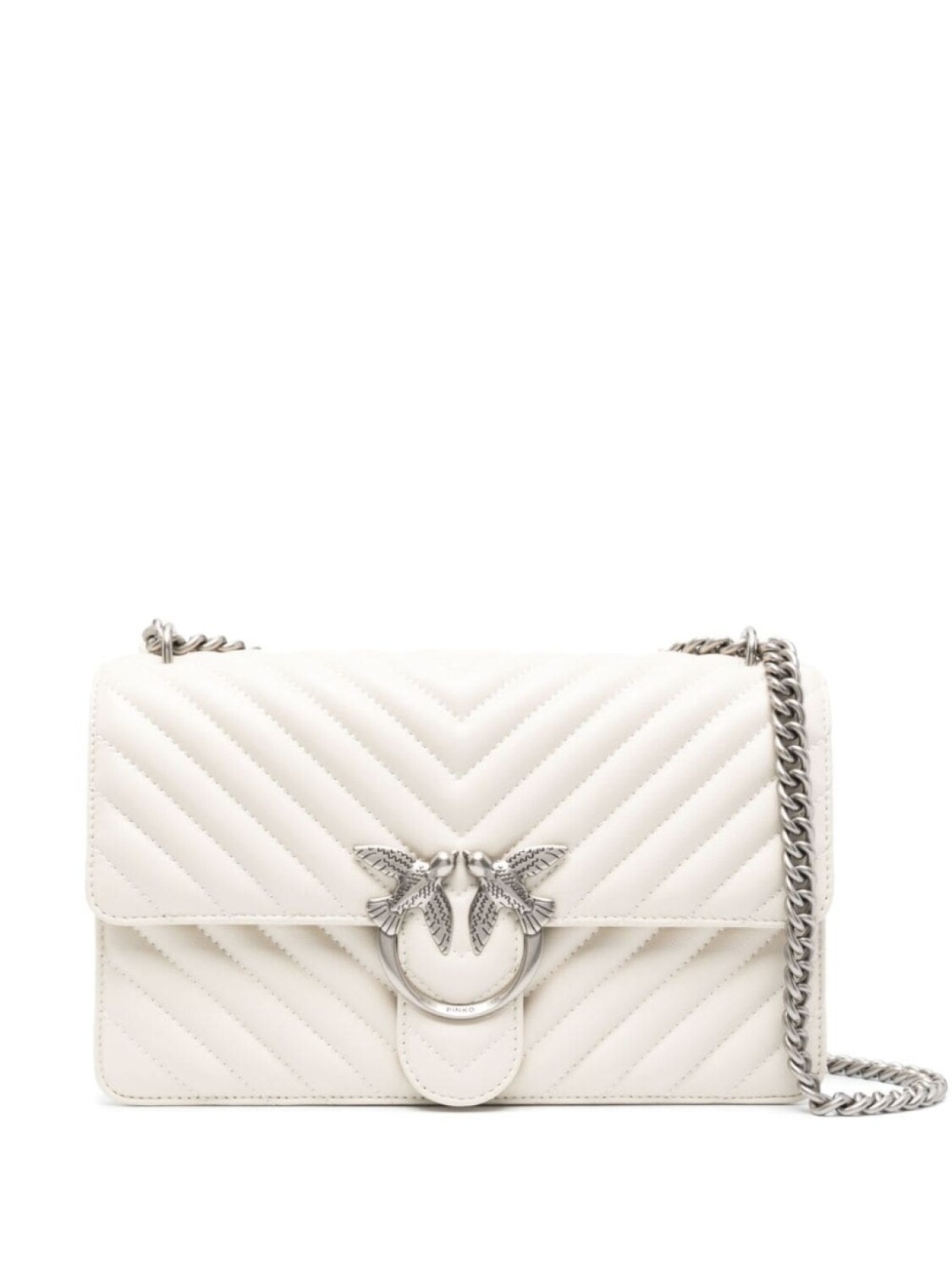 

PINKO сумка на плечо Classic Love One, белый