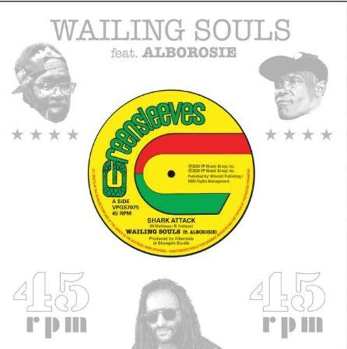 

Сингл 7" Wailing Souls / Alborosie: Shark Attack