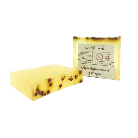 

Мыло Кедр с перцем, 130г Soap&Friends