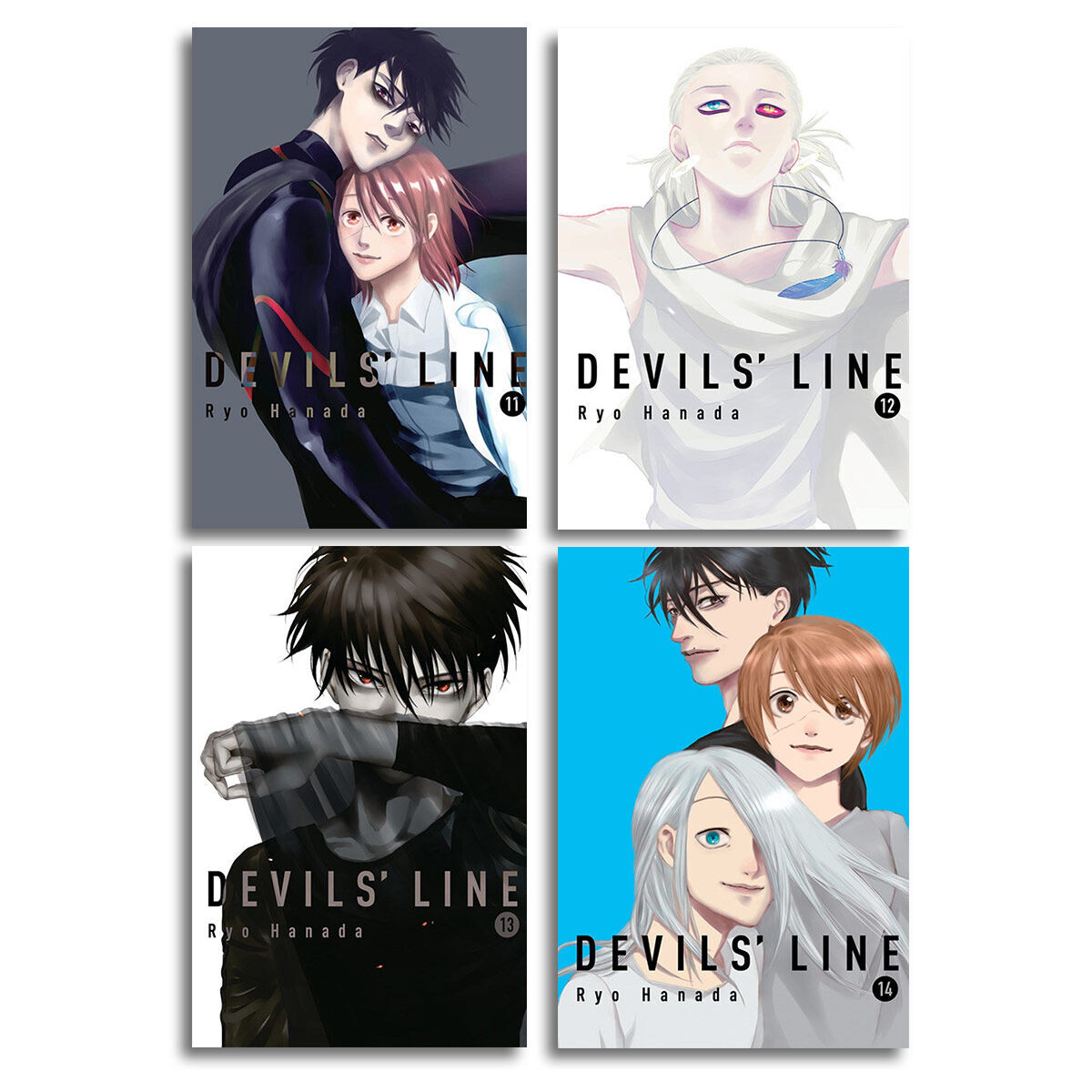 

Манга Devils' Line Manga (11-14) Bundle