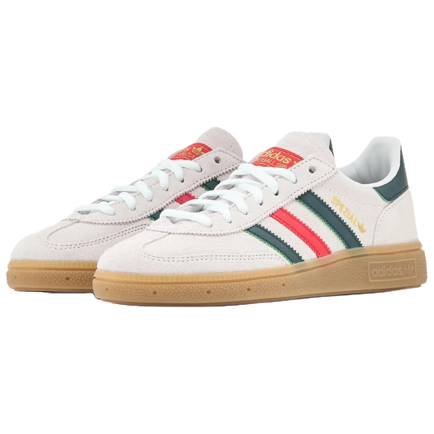 Кроссовки Adidas Originals Handball Spezial бежевые — фото 4
