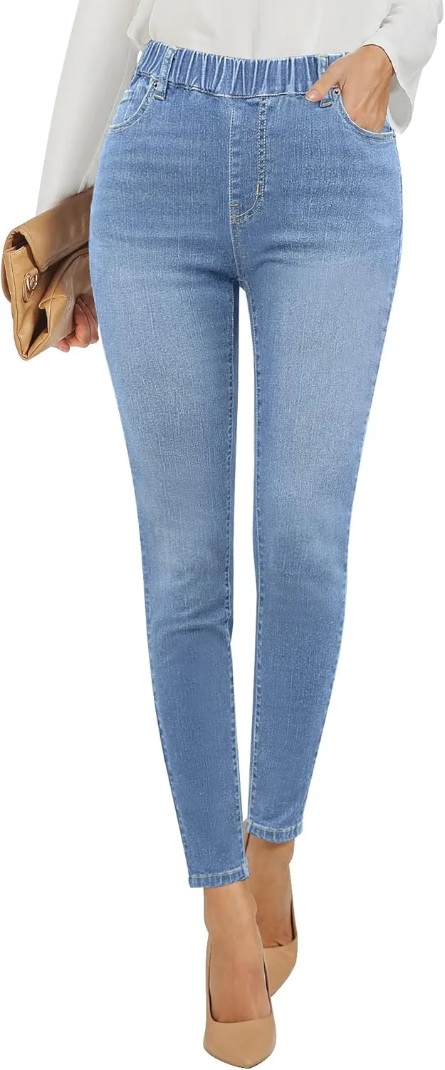 

GRAPENT Скинни джинсы для женщин с высокой посадкой и эластичным поясом