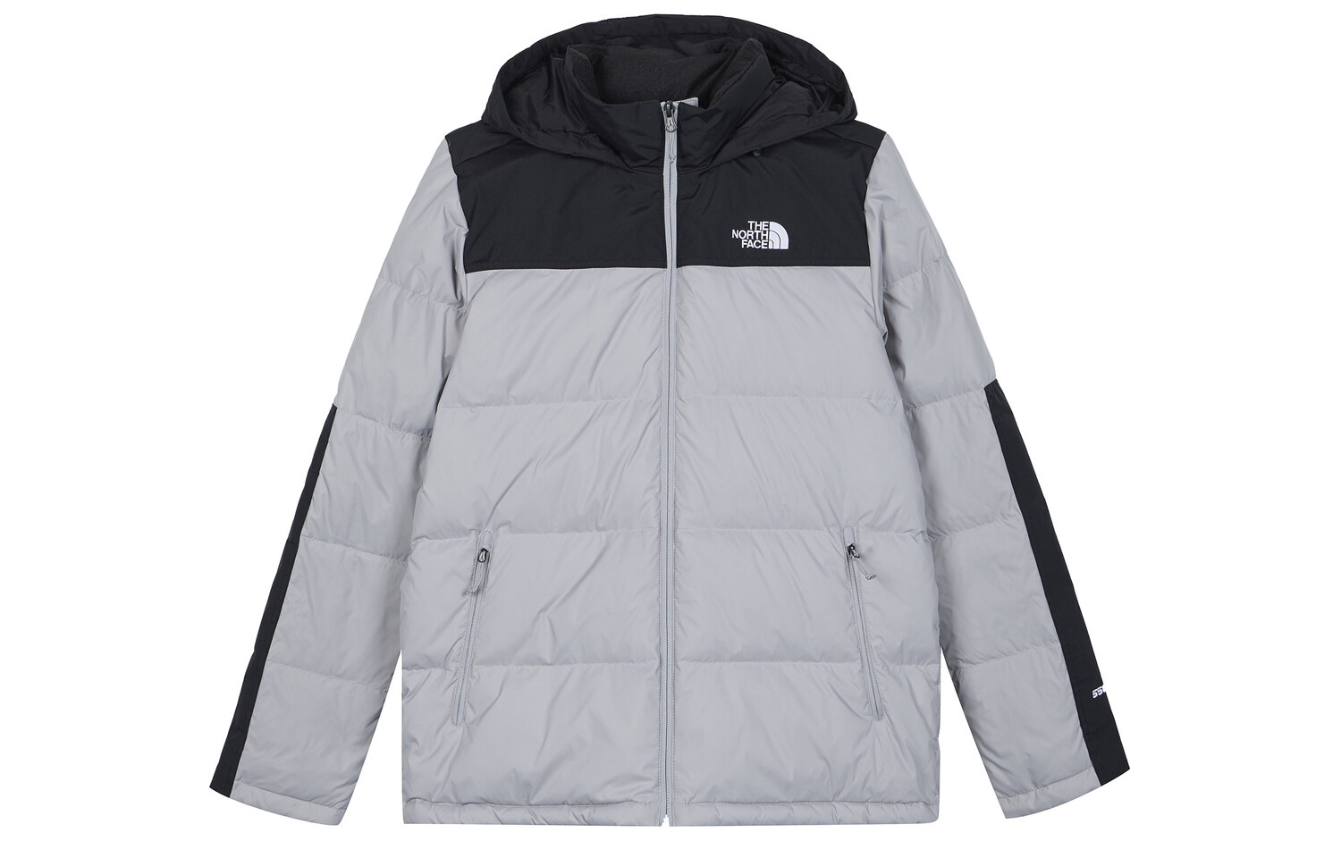 

Пуховик мужской серый The North Face, серый
