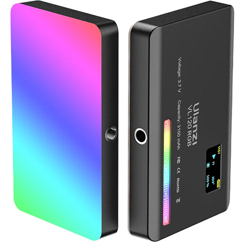 

Светодиодный видеосвет Ulanzi VL120 RGB (черный)