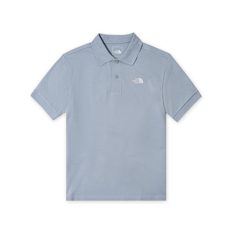 

THE NORTH FACE Футболка-поло SS26 мужская светло-серая