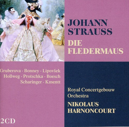 

CD диск Strauss J / Gruberova / Rco / Harnoncourt: Strauss J: Die Fledermaus (Complete)