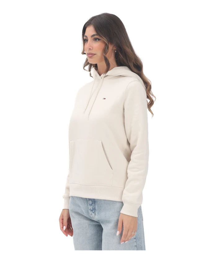 

Бежевая толстовка с вышитым логотипом Tommy Jeans, бежевый