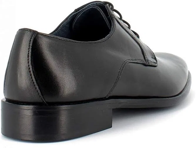 Туфли Schwarz Leder Kleid Schuhe - Leder Emirey, Toledo Black — фото 4