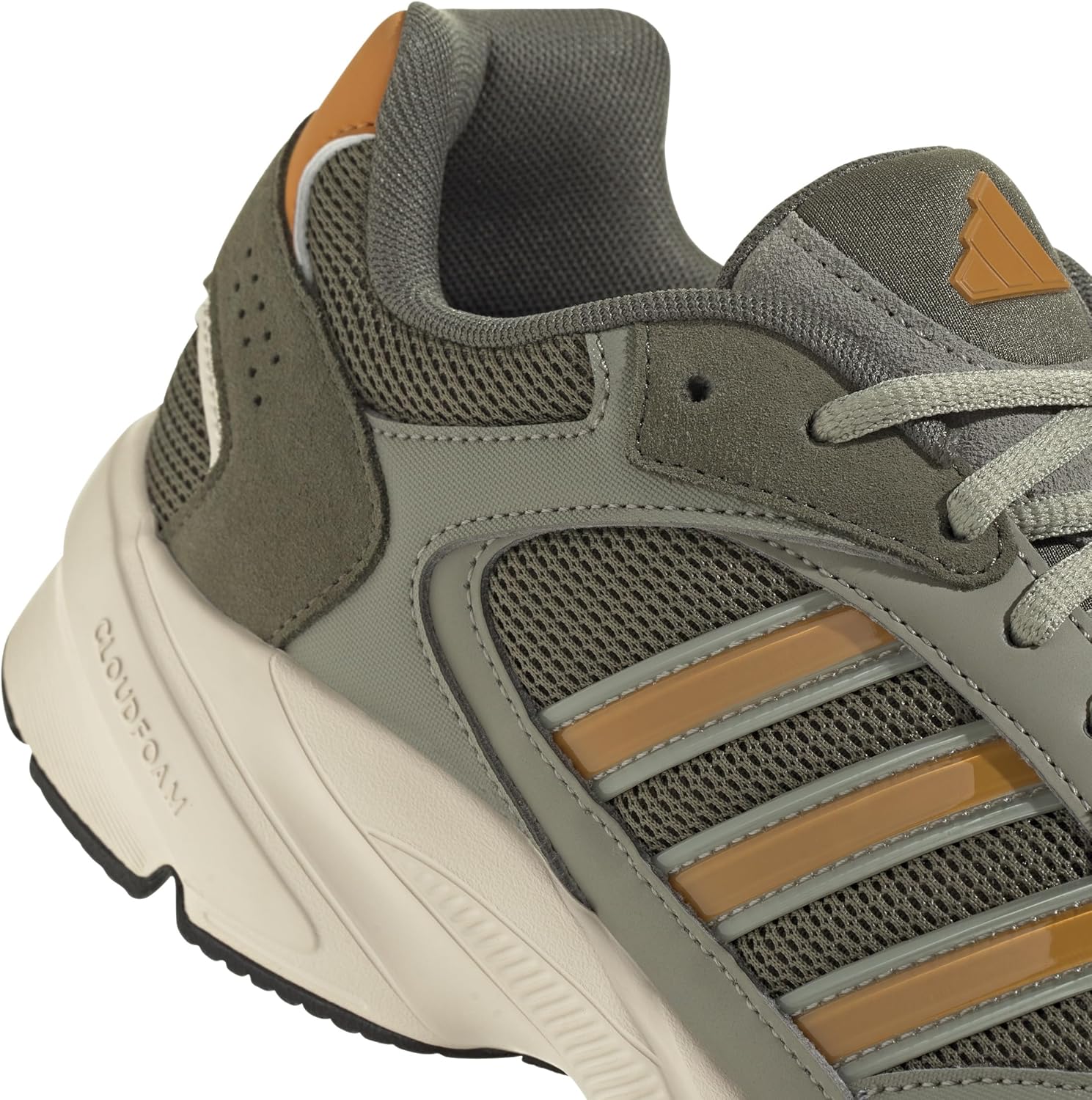 Мужские кроссовки Adidas CrazyChaos 2000, оранжевый/серый/оливковый — фото 2
