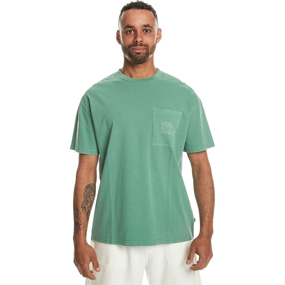 

Футболка Quiksilver Blanknat Dye, зеленый