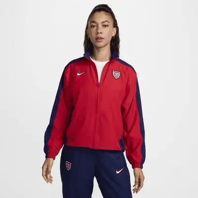

Куртка Nike USWNT 1999 Reissue, цвет University Red/Loyal Blue/White