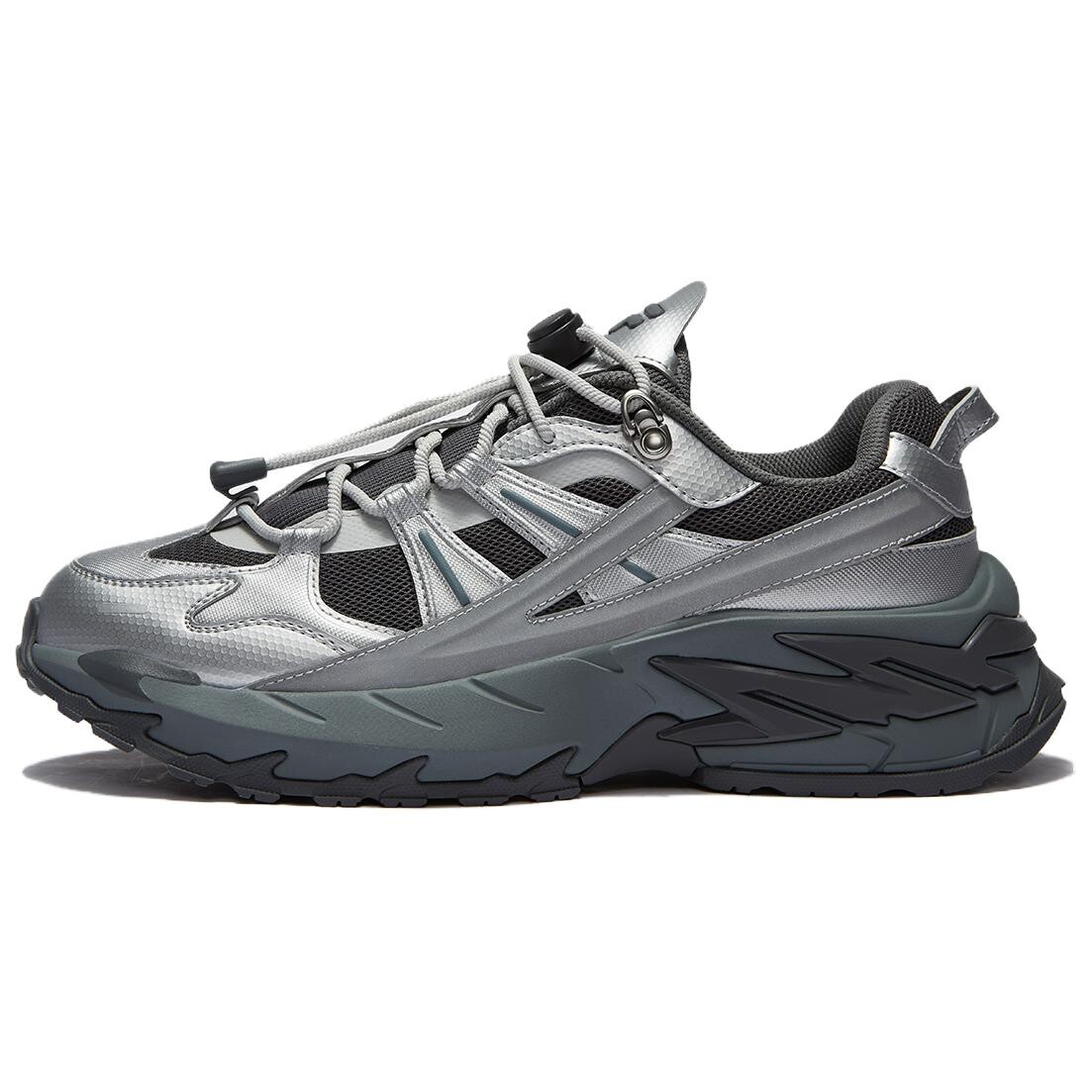 

Кроссовки FILA Lifestyle Shoes Men Low-top Castle Gray / Silver Gray, серый