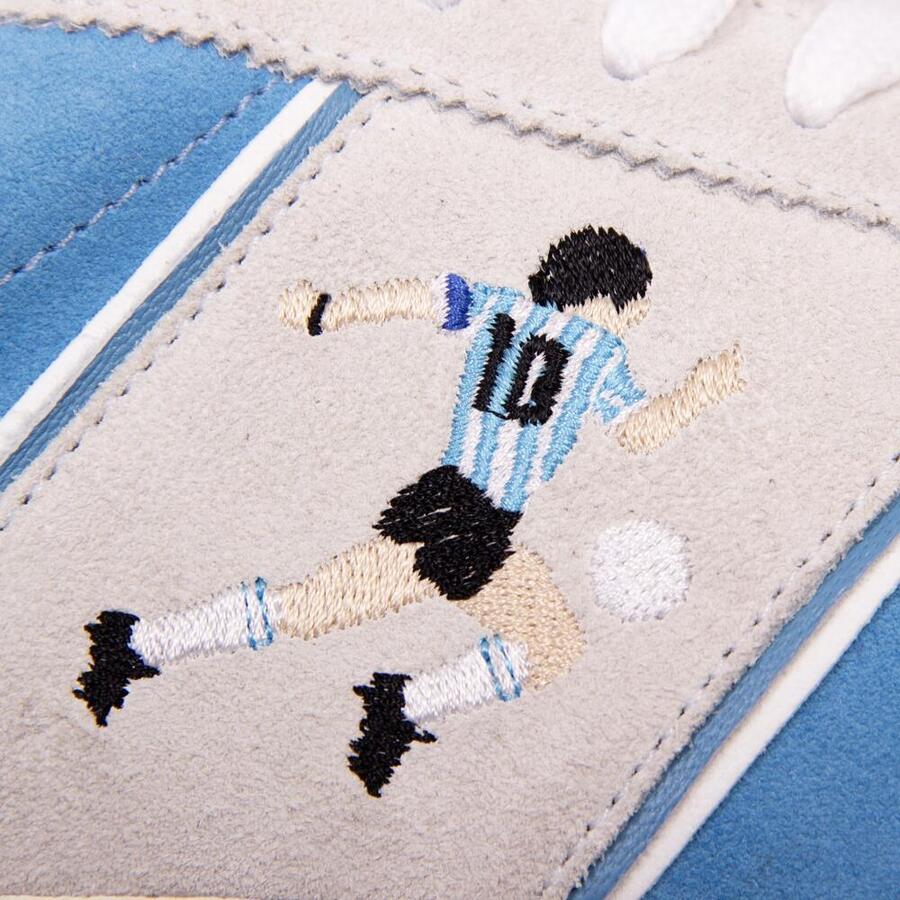 COPA FOOTBALL Мужские кроссовки Maradona Argentina - Белые - Синие — фото 2