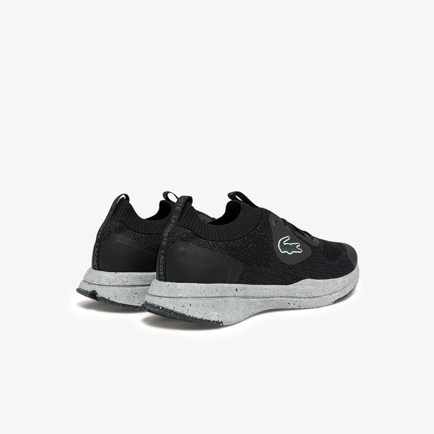 Мужские кроссовки Lacoste Run Spin Eco 0722 1 SMA, Blk Off White — фото 4