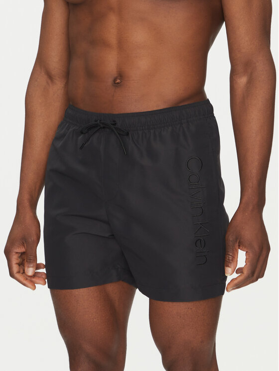 

Шорты для плавания стандартный крой KM0KM01166 Calvin Klein Swimwear, черный