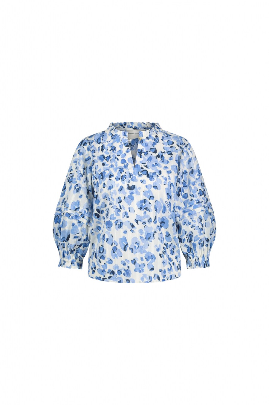 

Рубашка Fabienne Chapot Blouse, синий/светло-синий