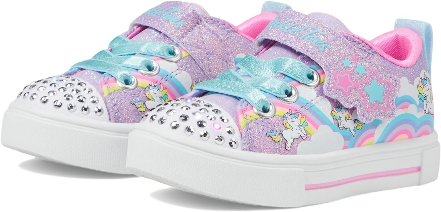 

Кроссовки Twinkle Sparks 314809N SKECHERS KIDS, цвет Lavender/Multi