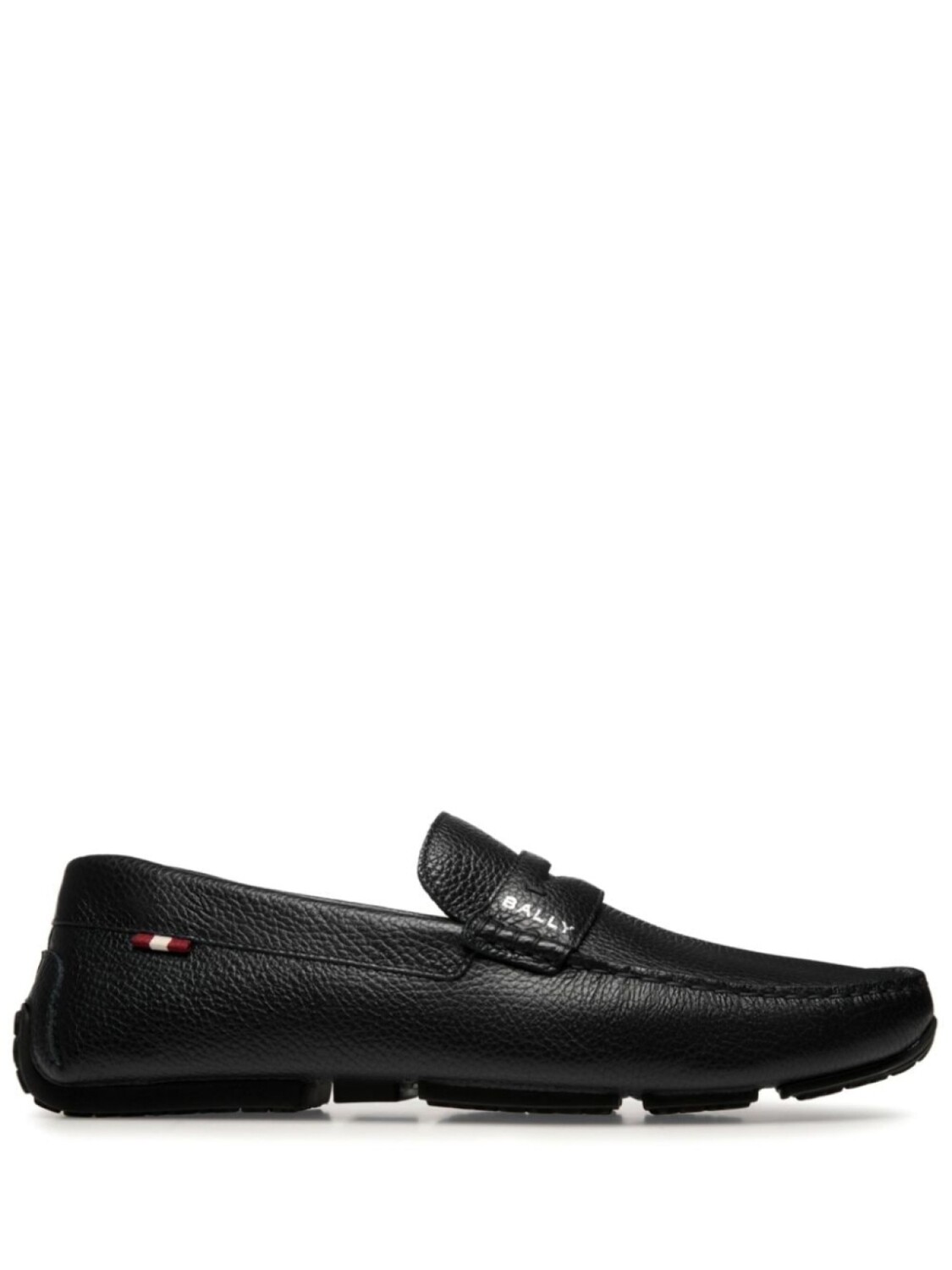 

Bally лоферы Pilot Driver из зернистой кожи, черный