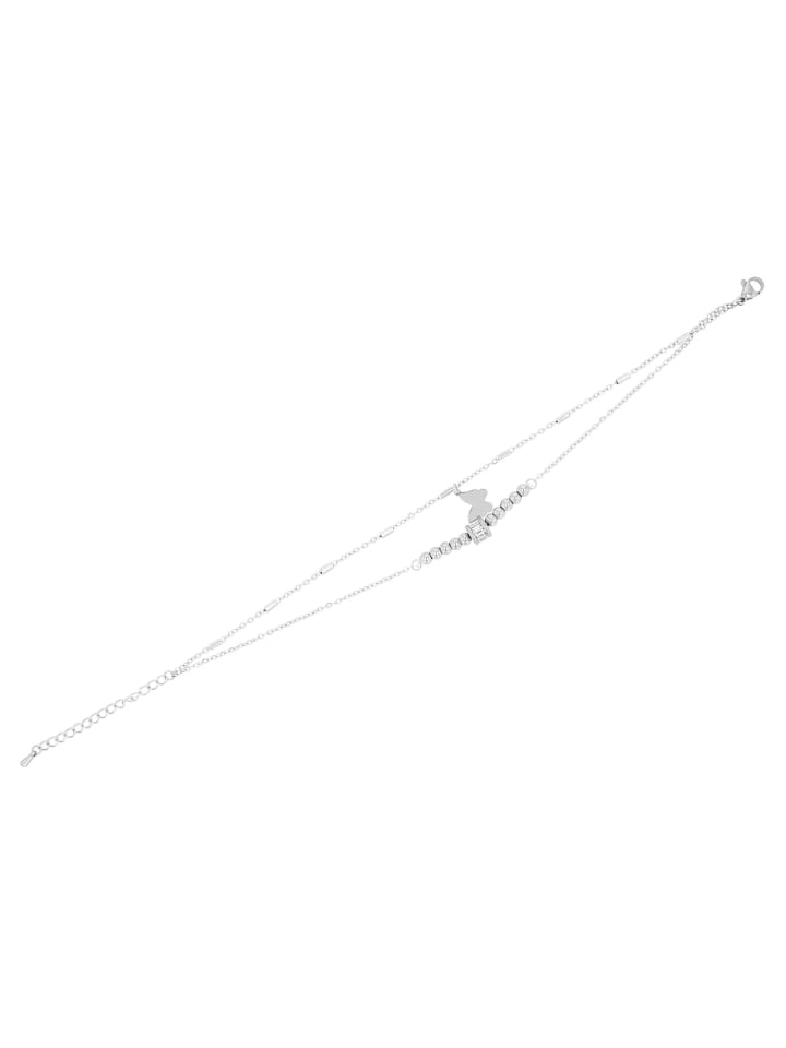 

Adeliás Женский кулон - кулон в форме сердца из нержавеющей стали с перламутровой вставкой в серебряном исполнении