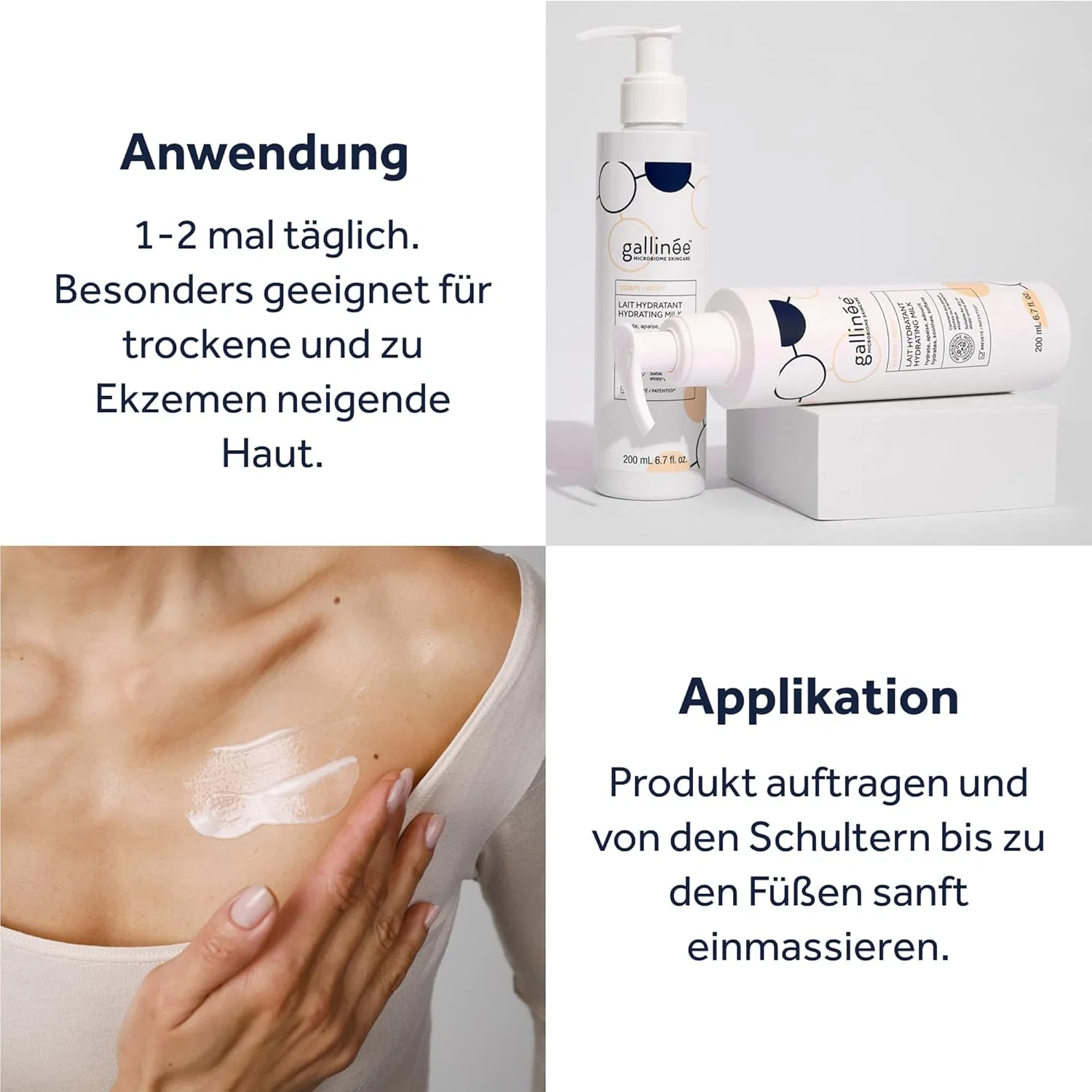 Молочко для тела Body Milk (200 мл) от Gallinée Gallinée — фото 4