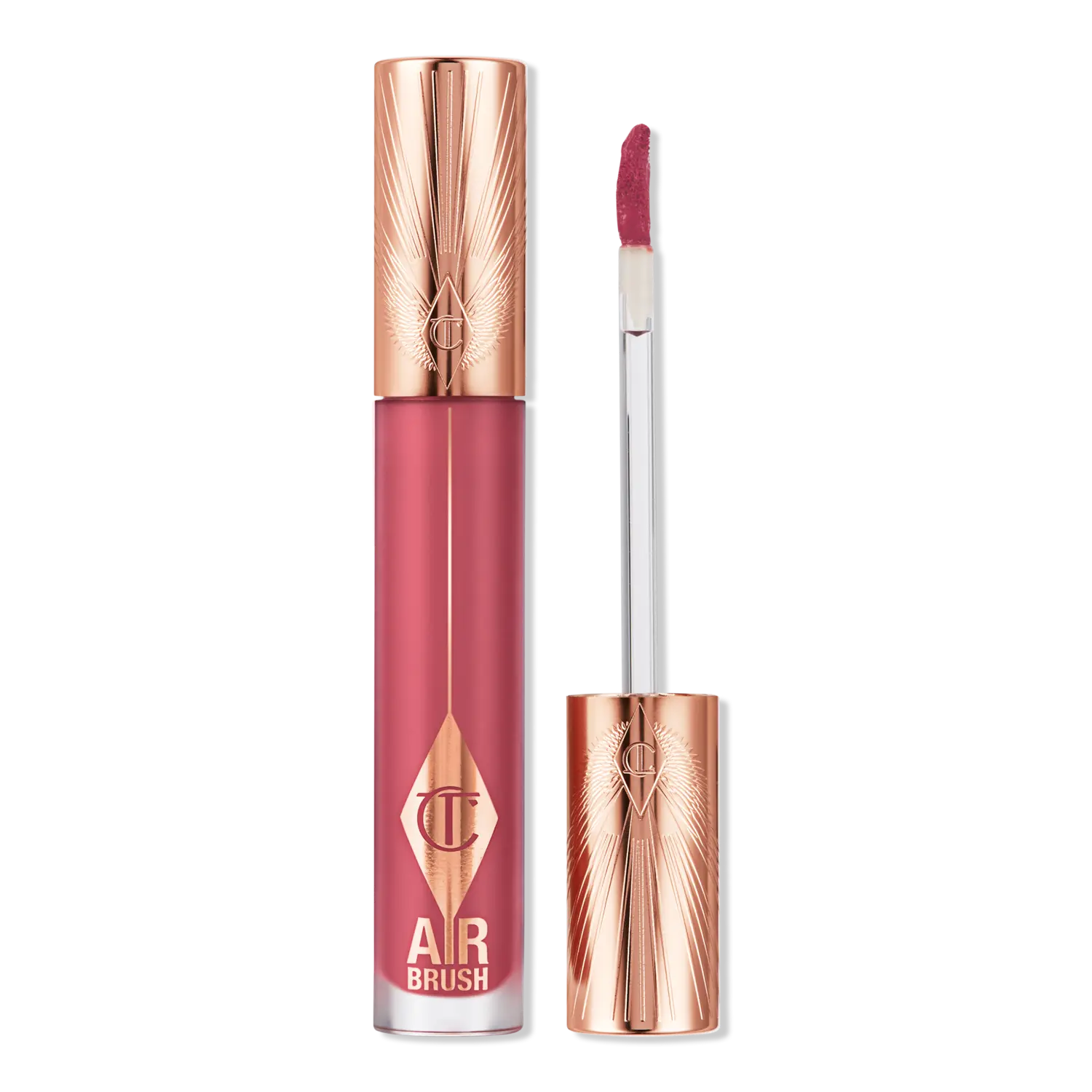 

Жидкая матовая помада Airbrush Flawless Matte Lip Blur Charlotte Tilbury, Rose Blur (warm rose)