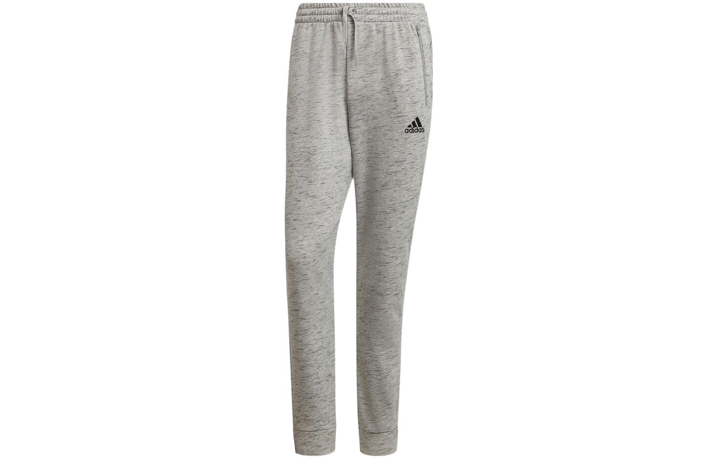 

Трикотажные спортивные штаны мужские серые Adidas, серый