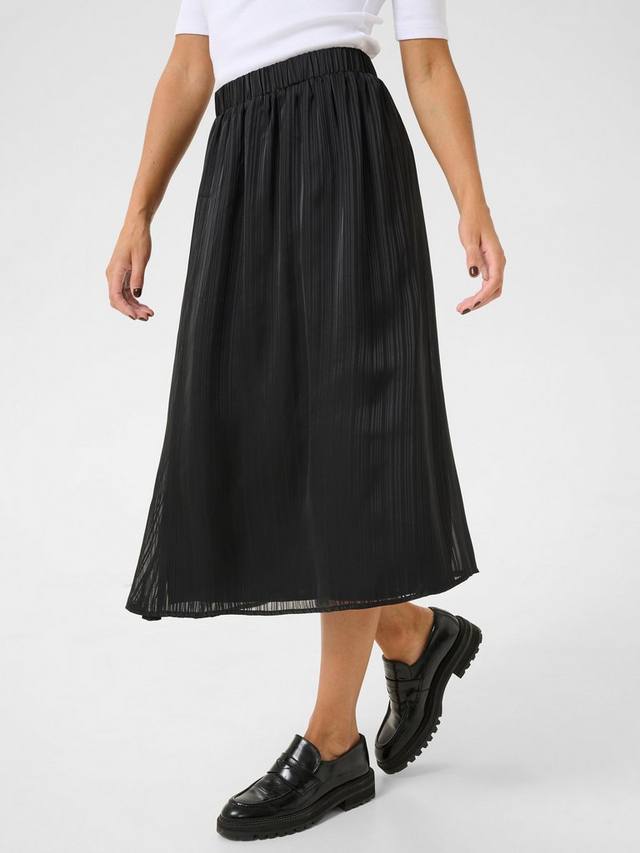 

Юбка миди Mille из шифона KAFFE, Black