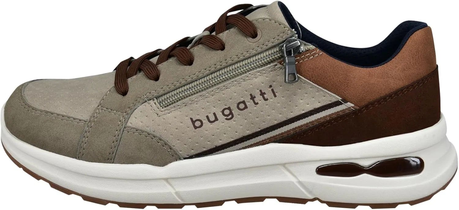 Кроссовки Bugatti Sandar белого цвета — фото 3