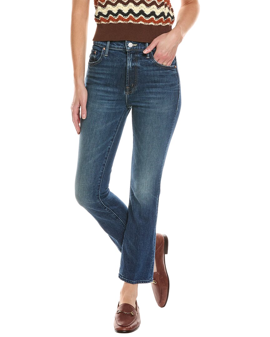 

Джинсы до щиколотки The Insider, где солнце не светит Mother, синий