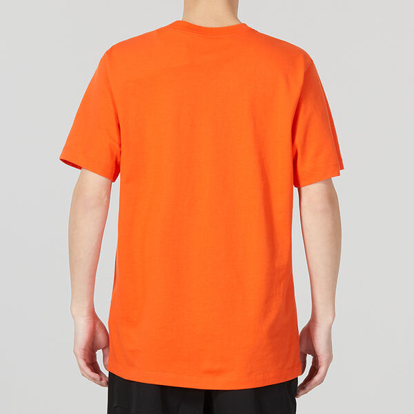 Футболка Air Jordan logo T-shirt 'Orange', оранжевый — фото 4