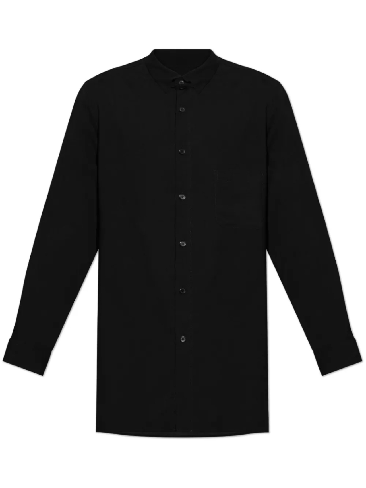 

Рубашка с длинными рукавами Yohji Yamamoto, черный
