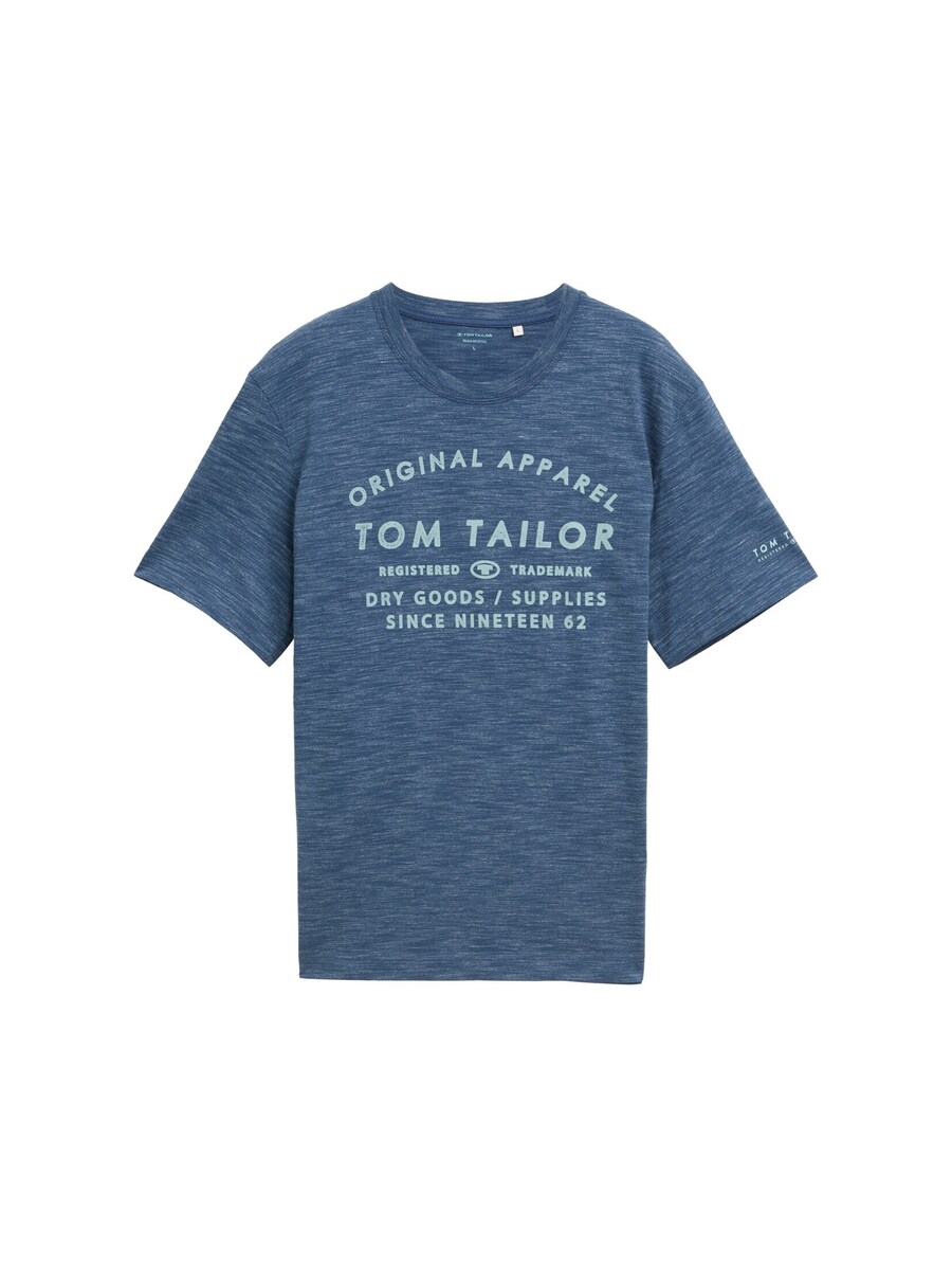 

Классическая футболка TOM TAILOR Shirt, цвет light blue/mottled blue