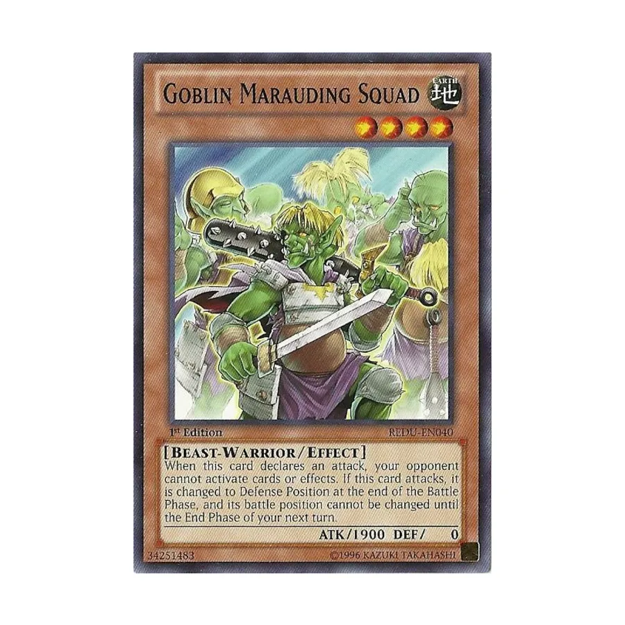 

CCG Отряд гоблинов-мародеров (обычный), Yu-Gi-Oh - Return of the Duelist - Singles