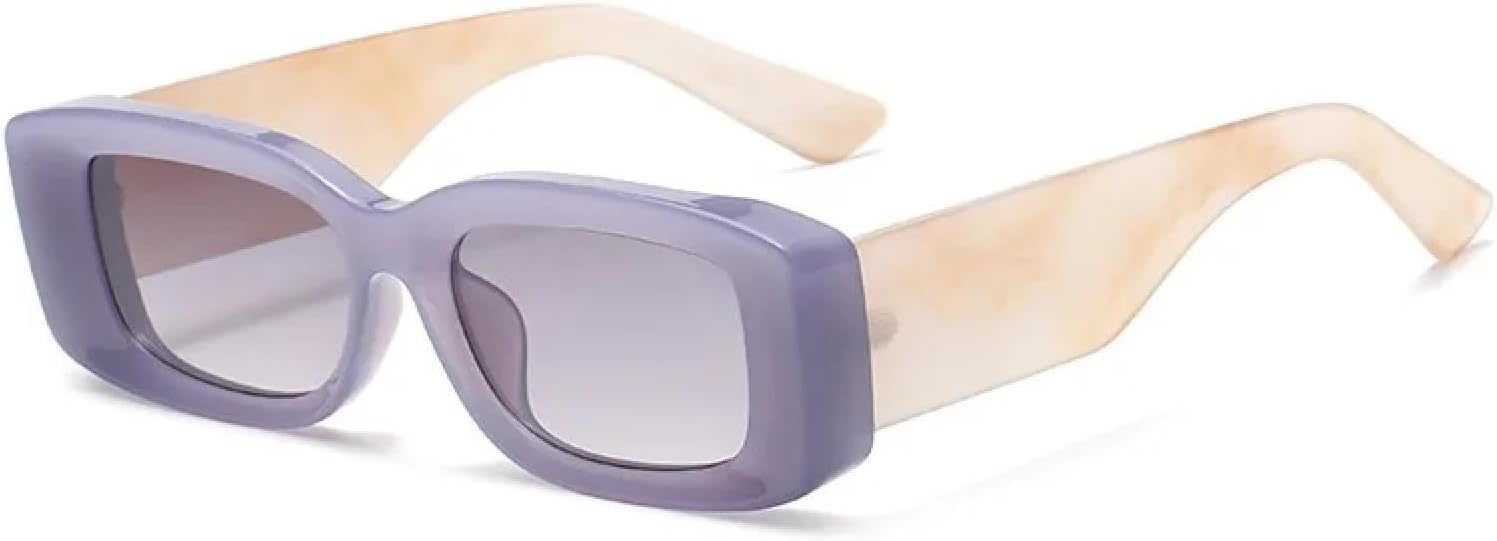 

Солнцезащитные очки с защитой от УФ-излучения UV400 | Разноцветные, с широкими дужками | Для женщин и мужчин, для занятий спортом на открытом воздухе и вождения DSVIGF, Purple