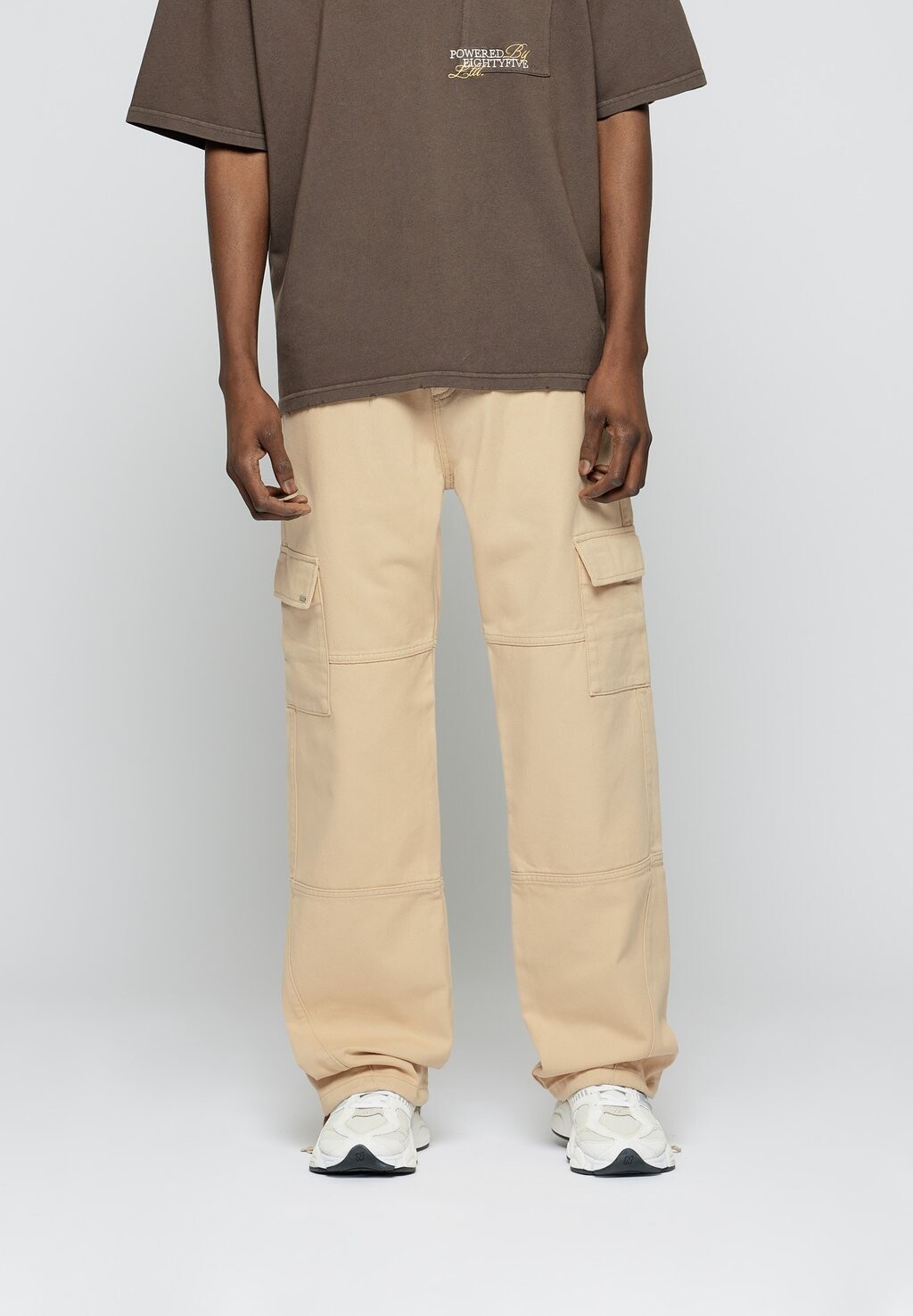 

Брюки карго HEAVY 2 POCKET EIGHTYFIVE, цвет sand beige